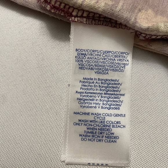 Chaps Women's Multi Color Top Shirt Size 3X - Picture 6 of 11